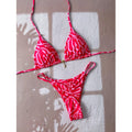 Sexy Leopard Push Up Bikinis Two Piece Bathing Suits 2026 Micro Bikini Sets Women Swimsuit Beach Wear Thong Swimwear